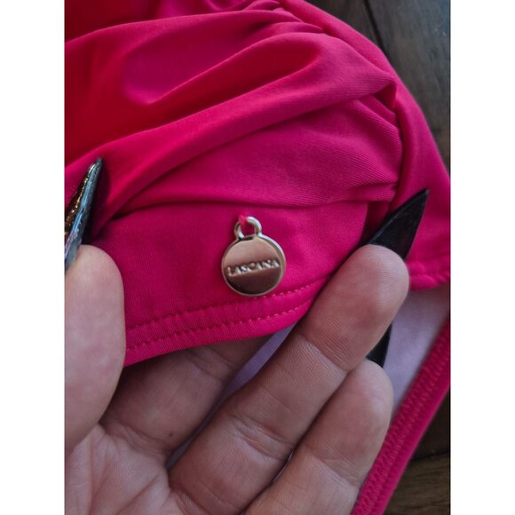 Lascana Womens Pink One-Piece Swimsuit S - Picture 2 of 5